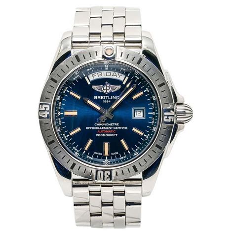 Breitling Galactic 44 Blue Dial Automatic Men's Watch